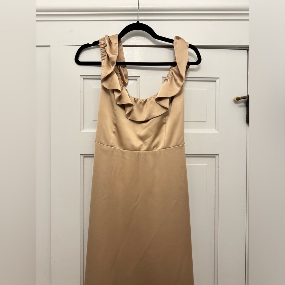 Alexis Midi Dress Show me your mumu- Med champagne